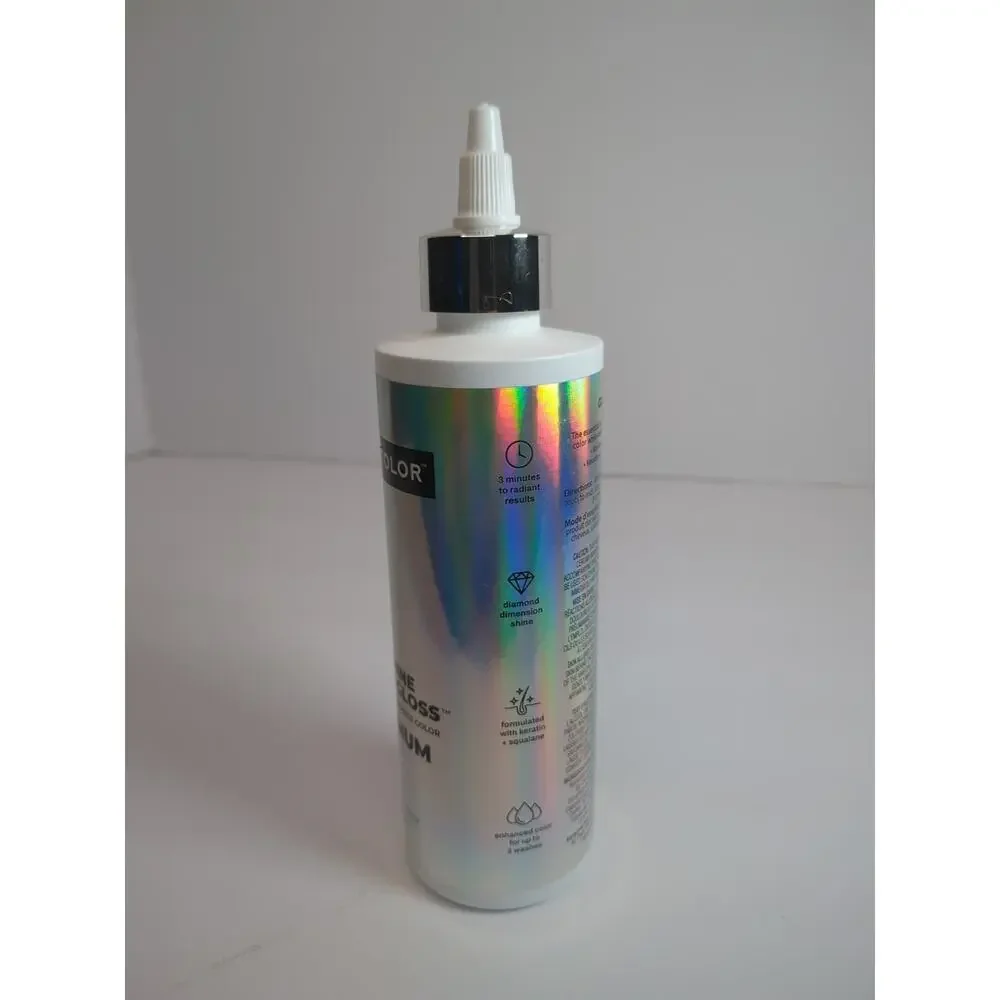 Keracolor Platinum‎ High Shine Tinted Hair Gloss for In Shower Use 8fl oz New